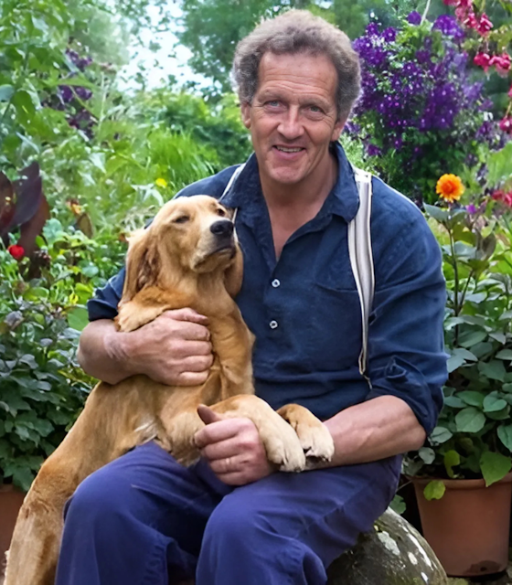 BBC Gardeners World Live Man with Dog