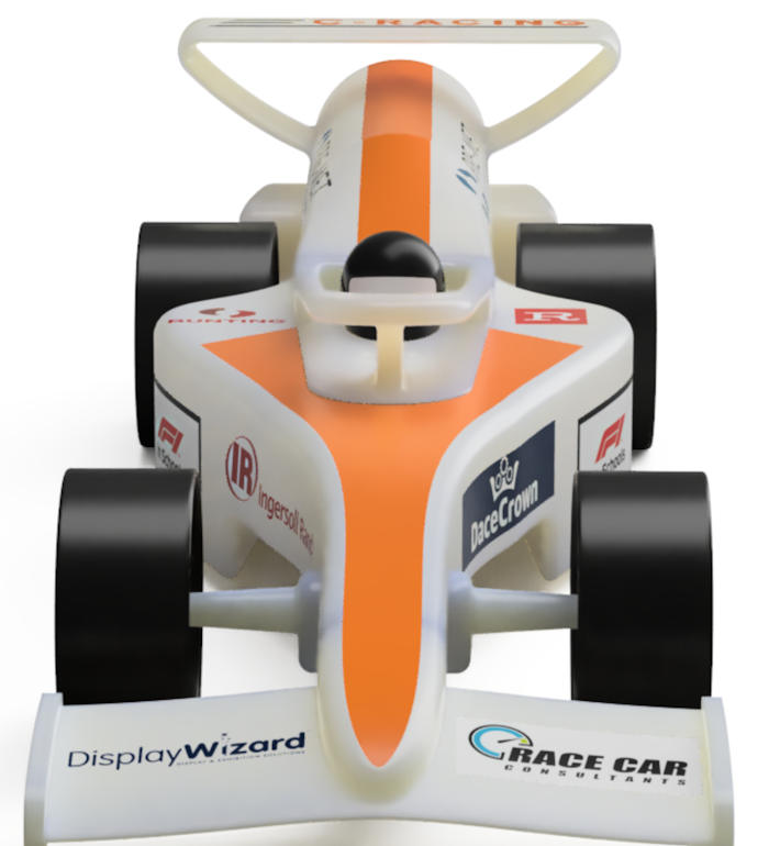 C-Racing Car Render