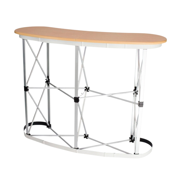 EventPro Curved Pop Up Counter no panels