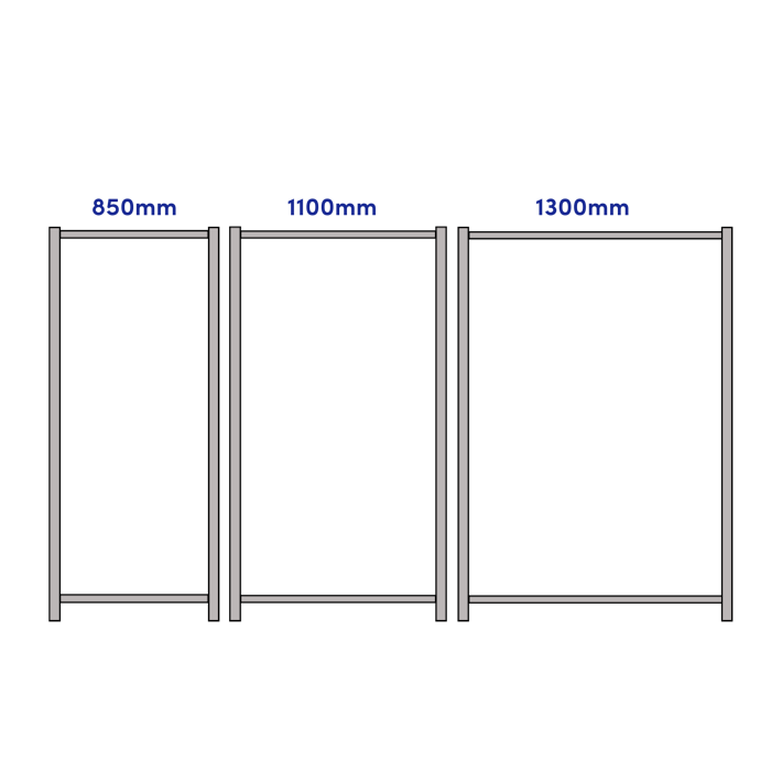 Floor Standing Cable Display Widths