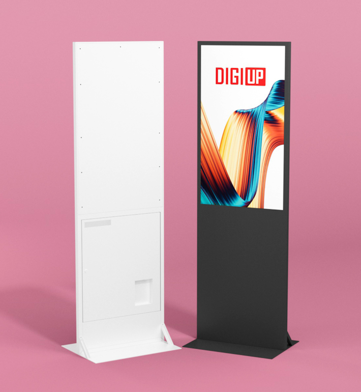 DIGIUP Stele 49 White/Black