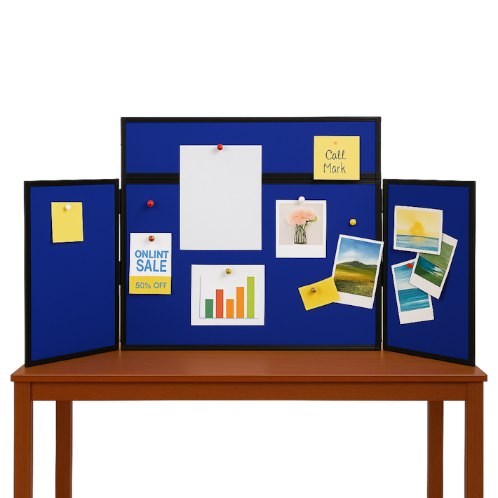 Junior Black Edge Display 3 Panel Board