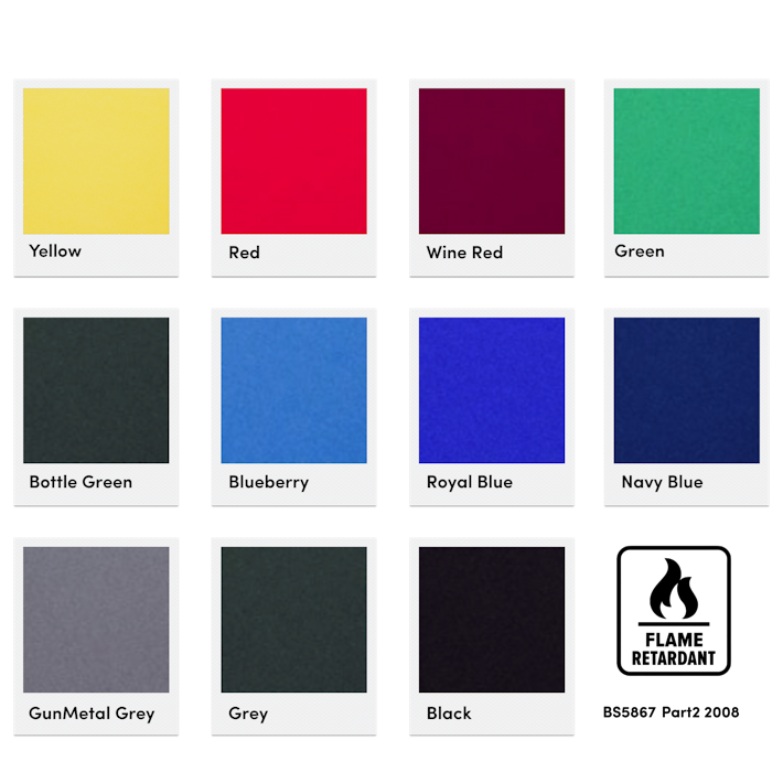 Panel Board Colour Swatches