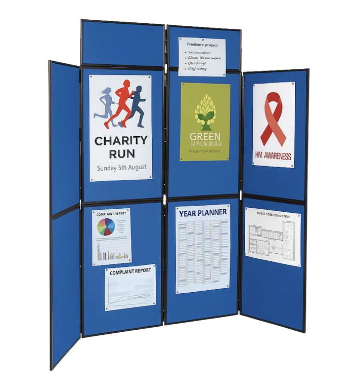 DisplayPro – 8 Panel Freestanding Display Board