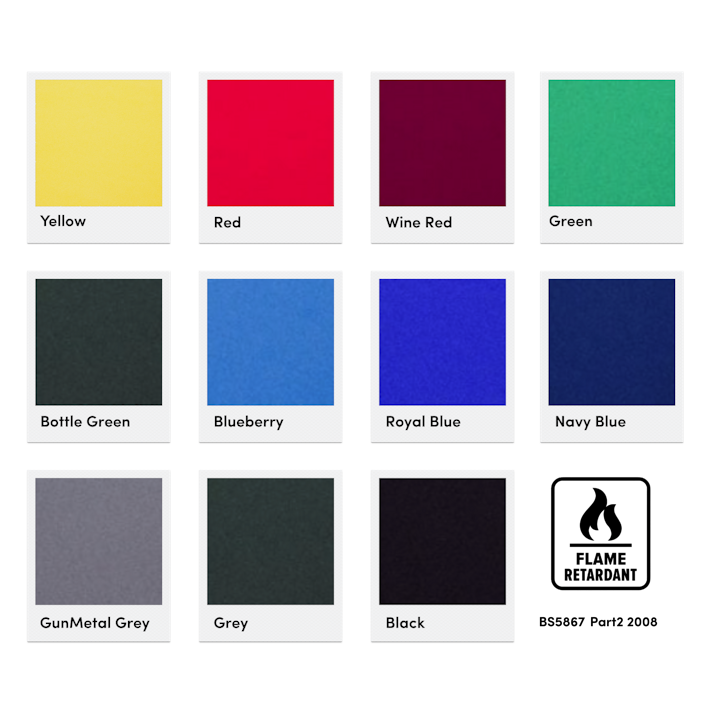 Colour Swatched For DisplayPro Board Displays