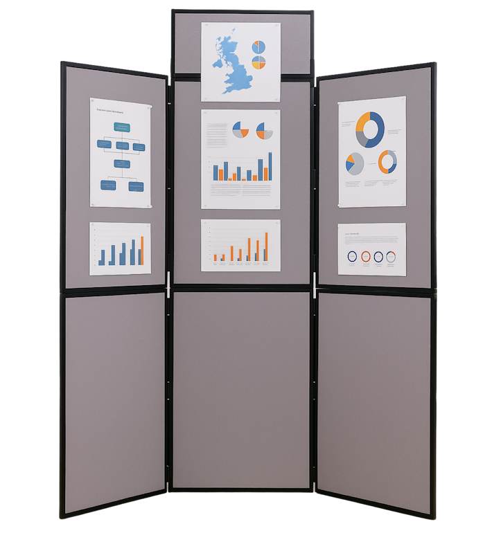 DisplayPro – 6 Panel Portable Display Board