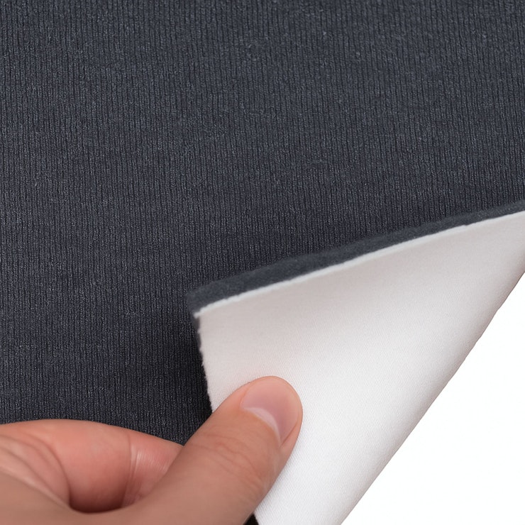 Foam Backed Loop Nylon Fabric