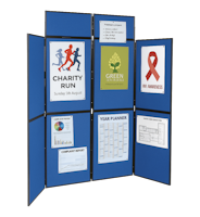 DisplayPro – 8 Panel Freestanding Display Board