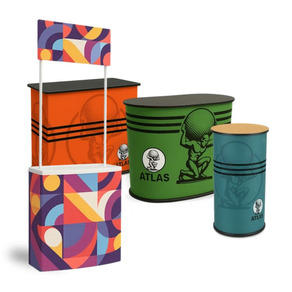 Pop Up Counters | Portable Branded Counters