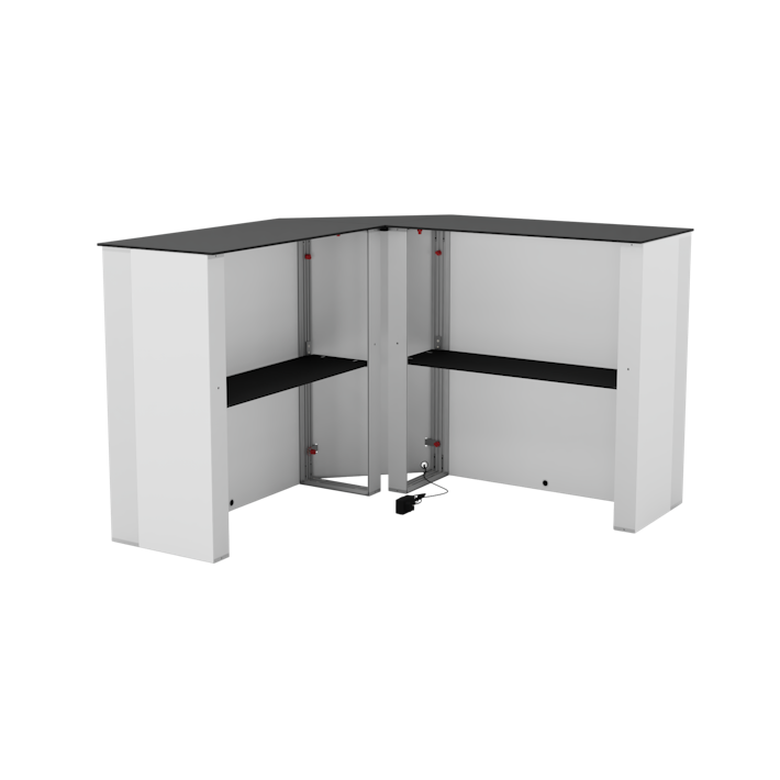 Counter One Corner Inside