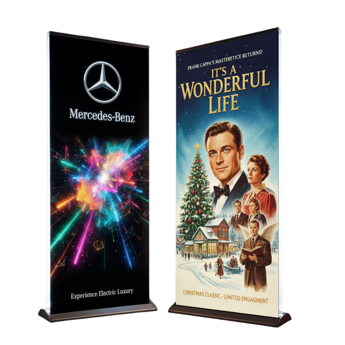 Bright Banner LED Backlit Roller Banner