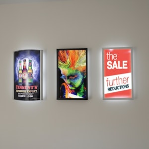 Wall Mounted Lightboxes