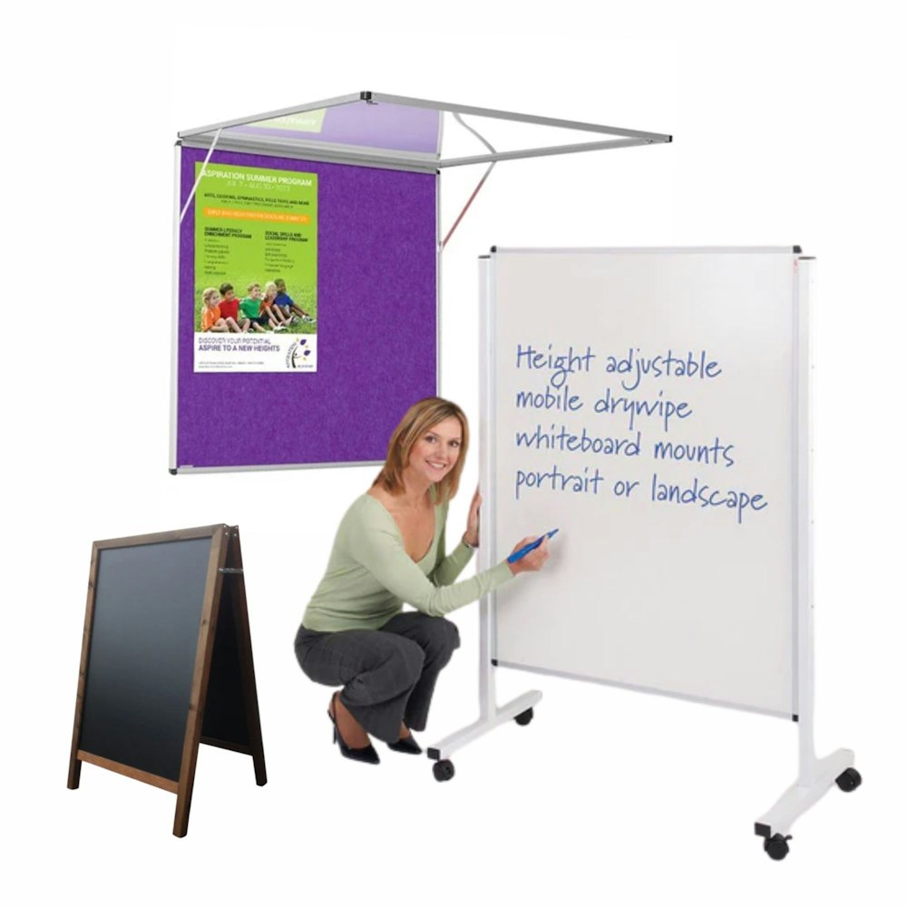 Information Boards | Whiteboards, Noticeboards & Menu Boards