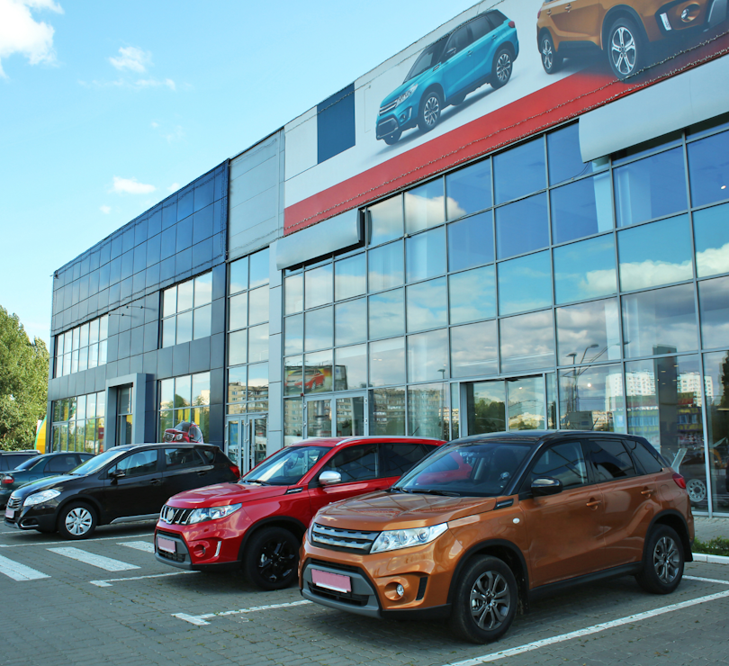 Display Stands for Garages, Car Showrooms & Petrol Stations