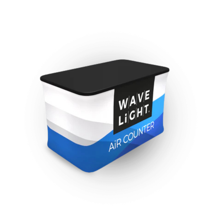 Wavelight® Mini Air Backlit Inflatable Counter - Rectangle