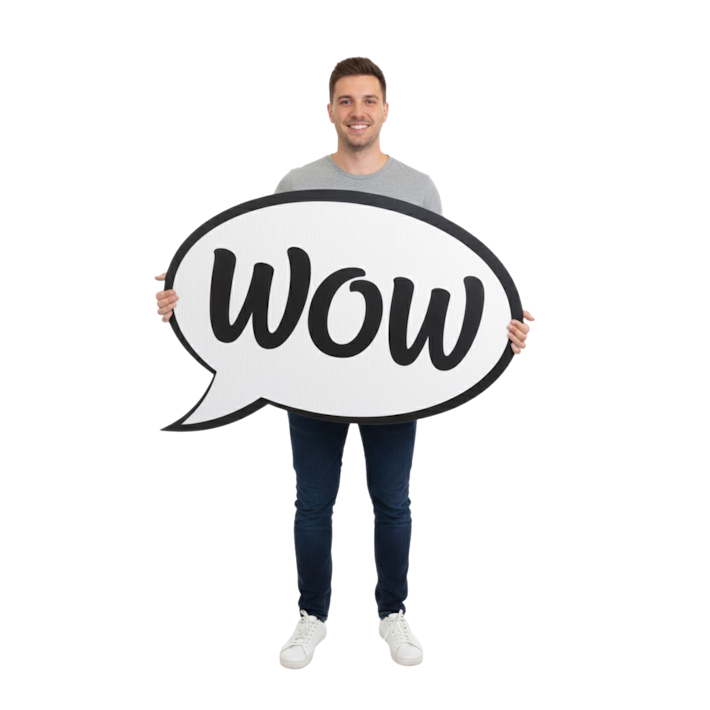 Custom Correx Board Printing - Cut To Shape (Contour Cut)