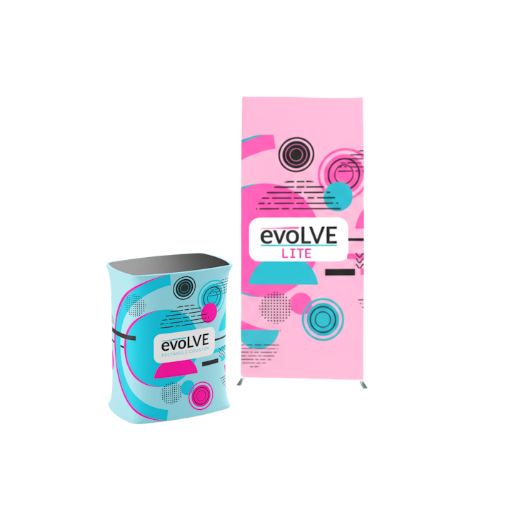 Evolve Lite Fabric Banner Stand