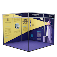 3X3 Non Seamless Shell Scheme Example