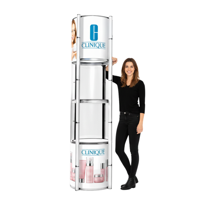 Spiral Display Tower