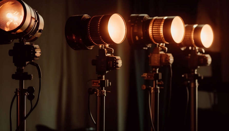 spotlights and stage lights