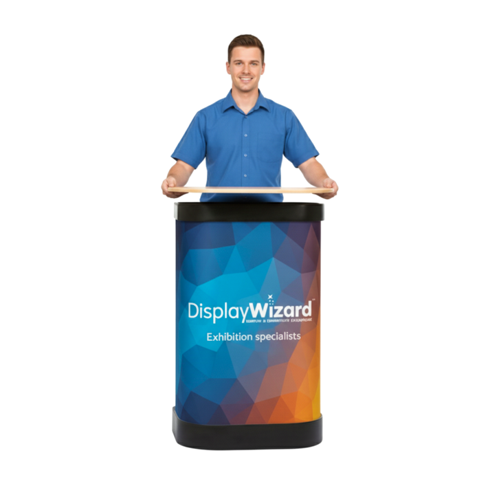 Zeus Wheeled Transport Case TableTOp Man