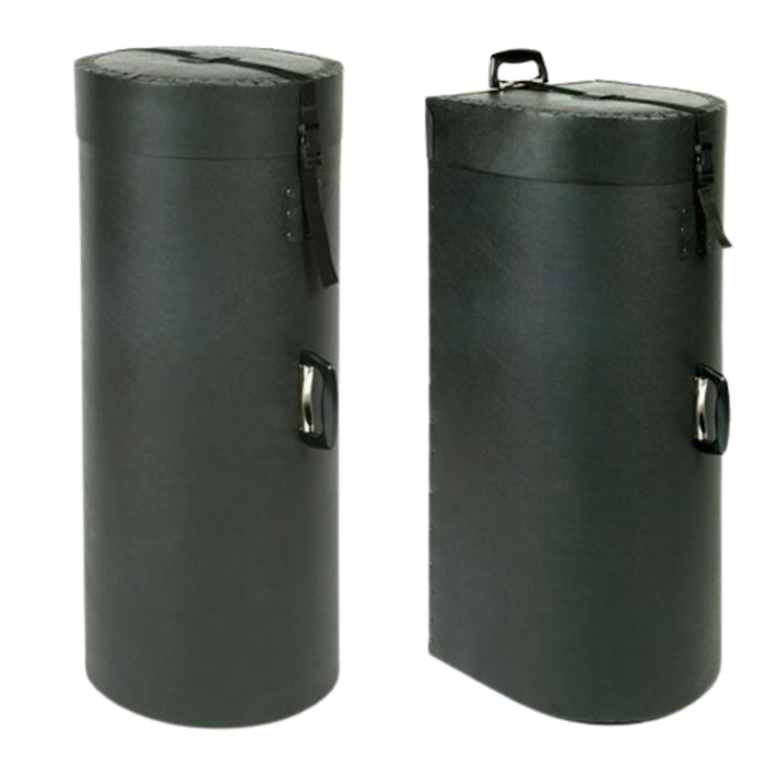 transport drum case exhibition graphics