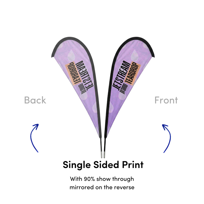 Mirrored JetStream Promo Teardrop