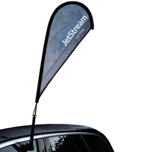 Jetstream Car Window Flag