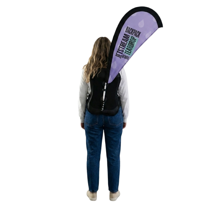 JetStream Promo Backpack Flag - Teardrop