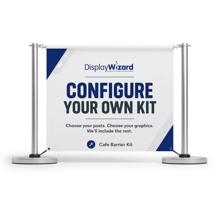 The Budget Adfresco Café Barrier - Configure Your Own Kit