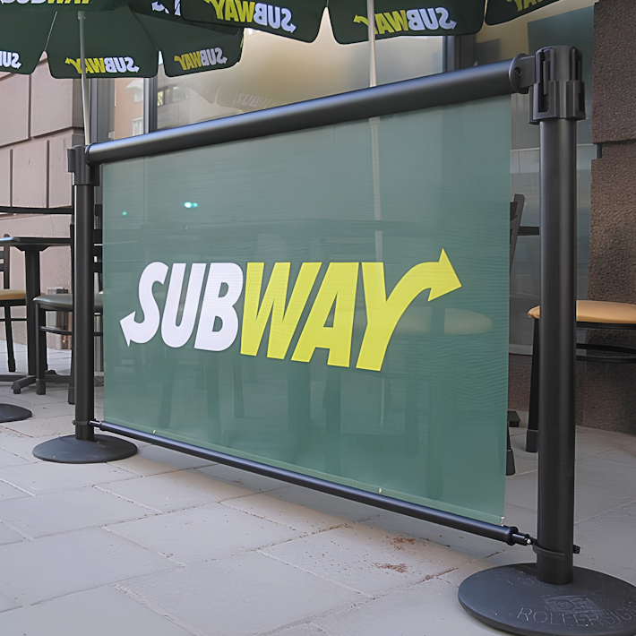 RollerSign Subway Example