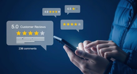 Customer Reviews on Smartphone Business Reputation Management with Star Ratings and Online Feedback