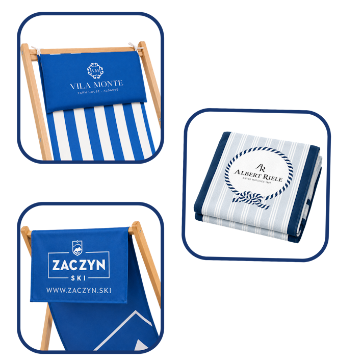 Custom Printed Deckchair Accessories