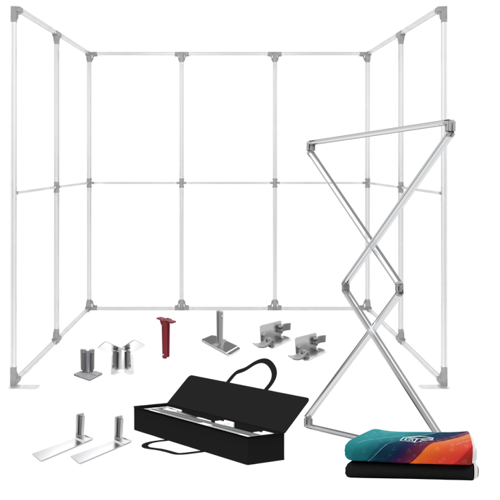 Qwikframe 3x3 Whats Included