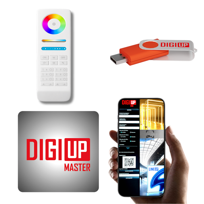 LineUP and DigiUP Components for Connectivity