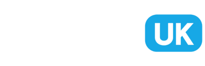 Highways UK written with UK in a blue backdrop.