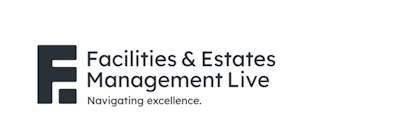 Facilities & Estates Management with black text and a large F lcon next to it.