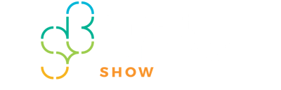 An icon of the letters SB on the left next to white text of Smart Building with Show underneath in orange.
