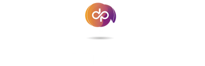 Devops Live written in white underneath an Orange and purple sphere with the letters D & P inside it.