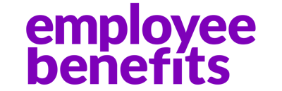 Employee Benefits written in purple on a transparent background.