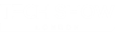Tech Show written above a banner with London written in it.