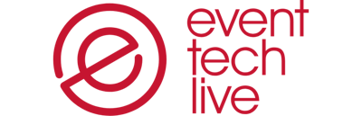 Event Tech Live written in red next to a large red E in an circle.