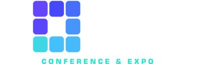 Scottish Construction Summit written next to a square made up of blue blocks.