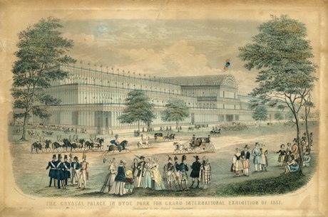 The Crystal Palace in Hyde Park for the Great Exhibition of 1851