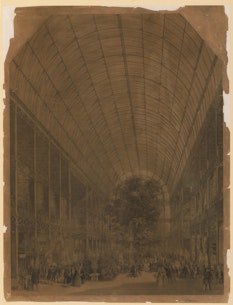 Crowds inside the Crystal Palace during the Great Exhibition of 1851