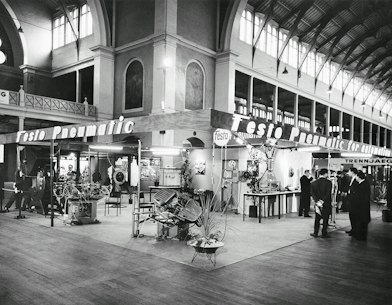 Festo Pneumatic exhibition stand at the Royal Exhibition Building in Melbourne in 1967
