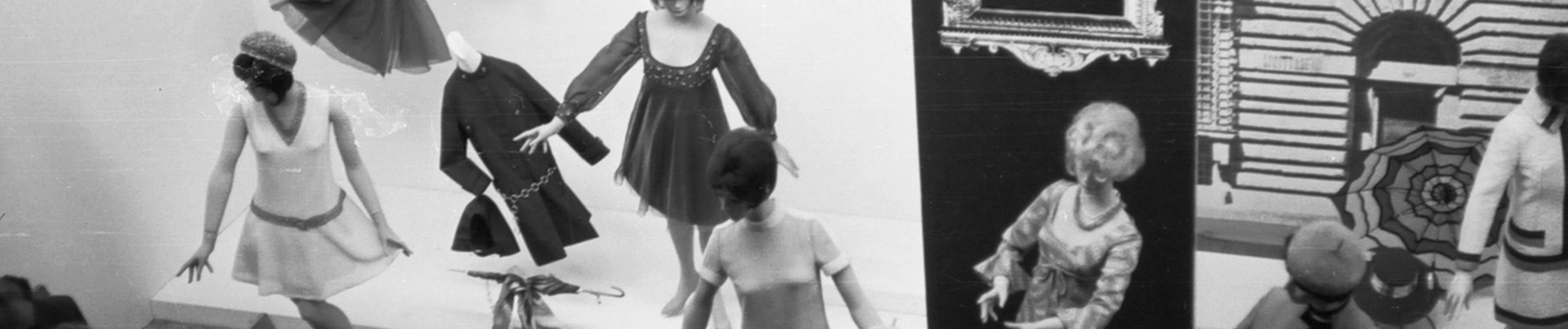 Portable exhibition displays from the 1970s and 1980s