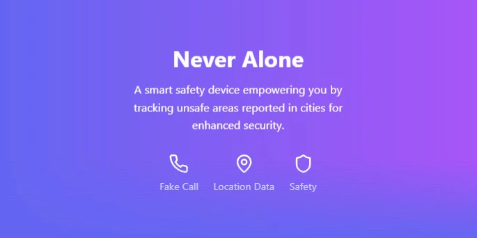 never alone