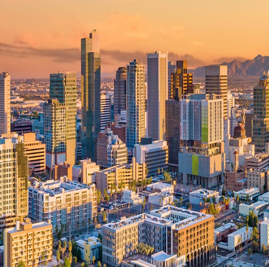 Phoenix skyline