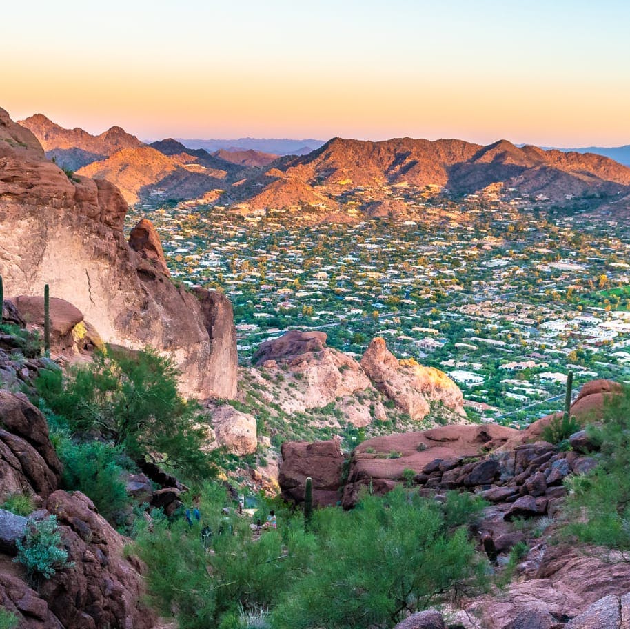 Phoenix skyline